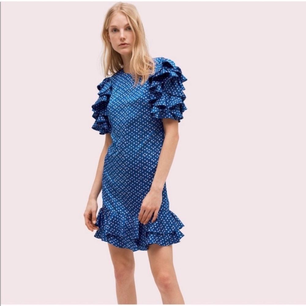 Kate spade geo print shift dress